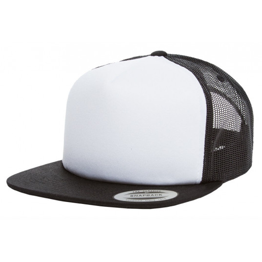 Кепка FlexFit 6005FW NO FOAM Trucker Black/White/Black Кепка FlexFit 6005FW NO FOAM Trucker Black/White/Black